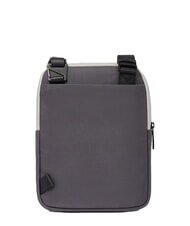 PIQUADRO BRIEF 2 bolso ipad en tejido reciclado Gris - Bandoleras Hombre - 3