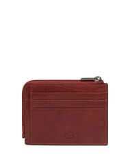 PIQUADRO S141 Tarjetero de cuero - Carteras Hombre