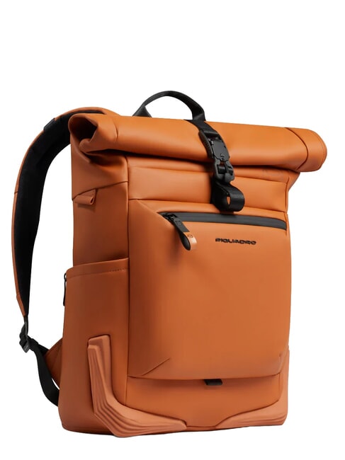 CORNER SPECIALE GOMMATO Mochila enrollable para port&aacute;til de 15,6" CUERO - Mochilas para port&aacute;til