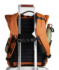 PIQUADRO CORNER SPECIALE GOMMATO Mochila enrollable para port&aacute;til de 15,6" CUERO - Mochilas para port&aacute;til - 3