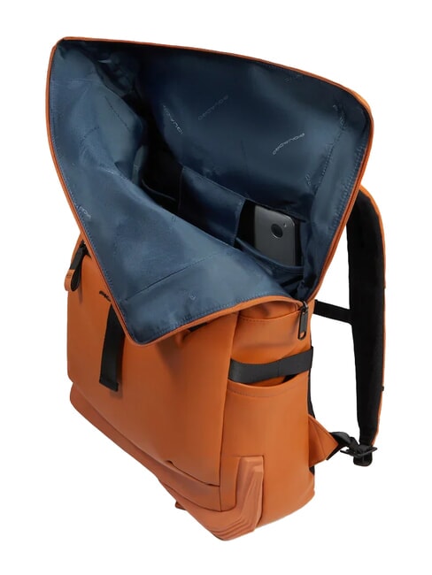 CORNER SPECIALE GOMMATO Mochila enrollable para port&aacute;til de 15,6" CUERO - Mochilas para port&aacute;til