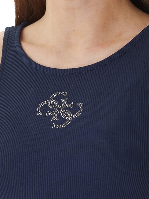 GUENDALINA Arriba azul ennegrecido - camiseta