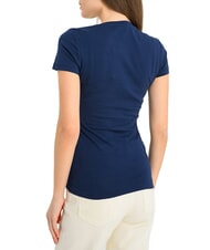 GUESS FEATHER TRIANGLE  azul ennegrecido - camiseta - 2