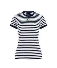 GUESS STRIPED MINI 4G LOGO Camiseta a rayas azul ennegrecido y w - camiseta - 3