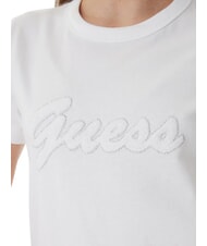 GUESS 3D SCRIPT Camiseta de algod&oacute;n purwhite - camiseta - 3
