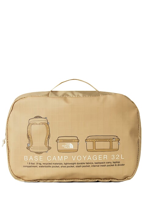BASE CAMP VOYAGER Mochila de 32 litros. piedra caqui/marr&oacute;n utilitario - Bolsas de viaje