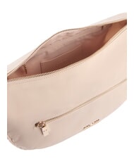 ALVIERO MARTINI PRIMA CLASSE BREEZE NYLON Bolso de hombro con forma de media luna. champ&aacute;n - Bolsos Mujer - 3