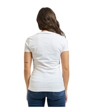 GUESS FEATHER TRIANGLE Camiseta de algod&oacute;n purwhite - camiseta - 2