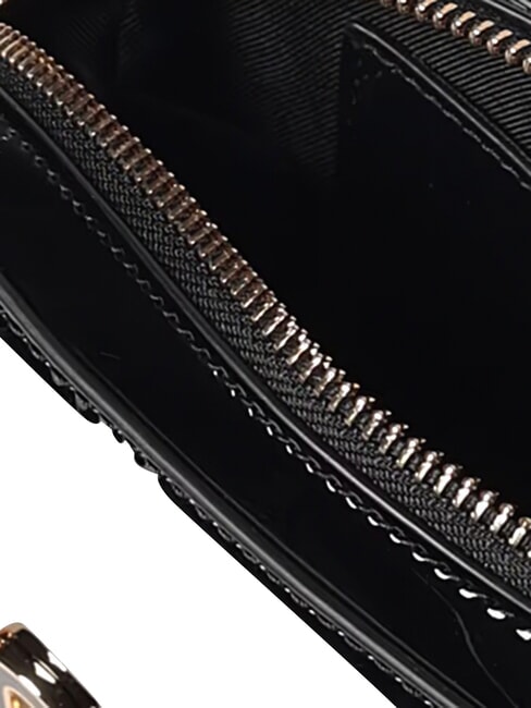 ENAMELED Bolso de hombro, brillante negro - Bolsos Mujer