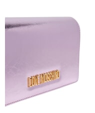 LOVE MOSCHINO SMART DAILY Bolso de mano con cadena Rosa - Bolsos Mujer - 5