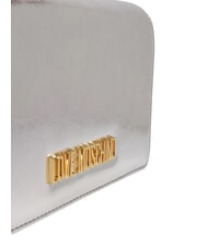 LOVE MOSCHINO SMART DAILY Bolso de mano con cadena plata - Bolsos Mujer - 5