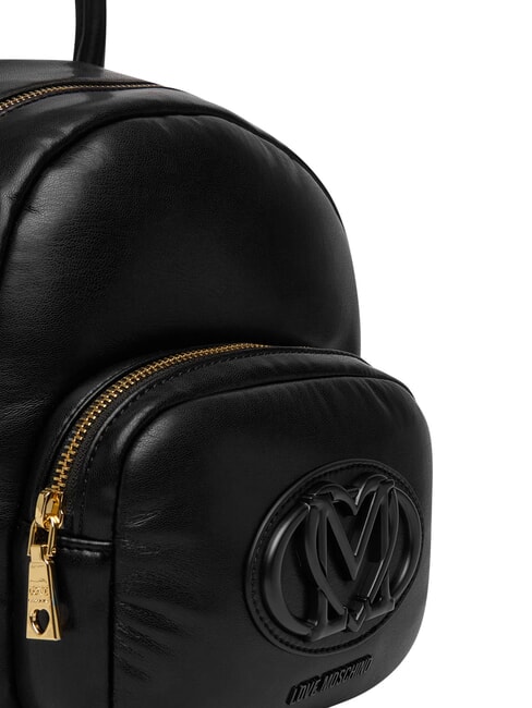 PILLOW Mochila con bolsillo frontal negro - Bolsos Mujer