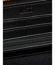 LOVE MOSCHINO BOLD LOVE Cartera con cremallera negro - Carteras Mujer - 6
