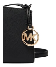 MICHAEL KORS BECCA Minibolso de hombro, de piel. negro - Bolsos Mujer - 5