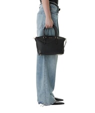 MICHAEL KORS MURPHY Bolso de mano con correa para el hombro, de piel. negro - Bolsos Mujer - 2