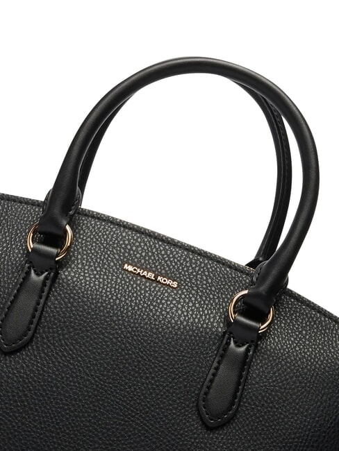 MURPHY Bolso de mano con correa para el hombro, de piel. negro - Bolsos Mujer