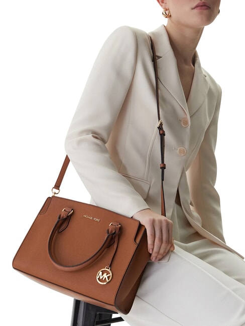 BECCA Bolso de mano con correa para el hombro, de piel. equipaje - Bolsos Mujer