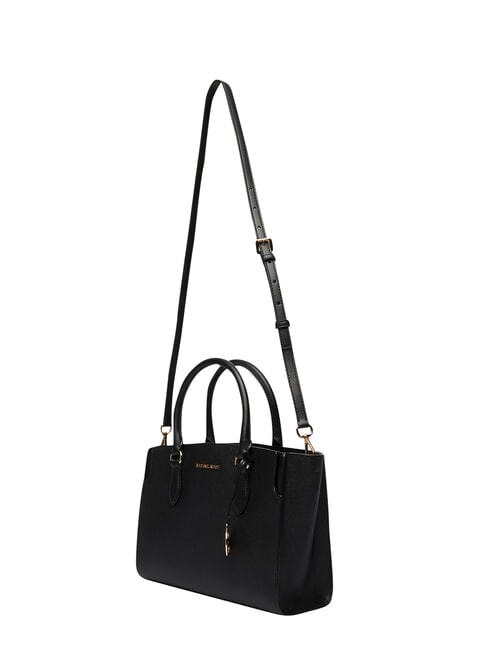 BECCA Bolso de mano con correa para el hombro, de piel. negro - Bolsos Mujer