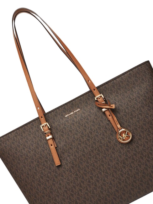 QUINN Bolso de hombro de piel para compras brn/bellota - Bolsos Mujer