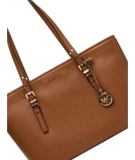 MICHAEL KORS QUINN Bolsa de compras mediana de piel equipaje - Bolsos Mujer - 5