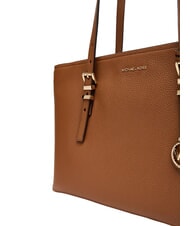 MICHAEL KORS QUINN Bolsa de compras mediana de piel equipaje - Bolsos Mujer - 7