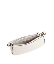 COCCINELLE MERVEILLE Bolso bandolera en piel texturizada perla - Bolsos Mujer - 4