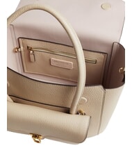COCCINELLE DOUBLE BEAT Bolso de hombro concha de arena - Bolsos Mujer - 5