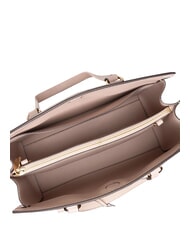 MICHAEL KORS CHANTAL Bolso de mano con correa para el hombro, de piel. rosa suave - Bolsos Mujer - 5