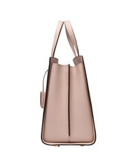 MICHAEL KORS CHANTAL Bolso de mano con correa para el hombro, de piel. rosa suave - Bolsos Mujer - 4