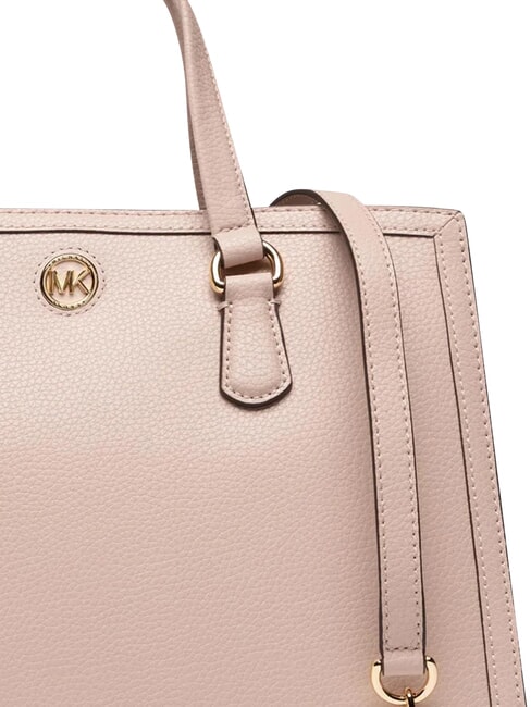 CHANTAL Bolso de mano con correa para el hombro, de piel. rosa suave - Bolsos Mujer