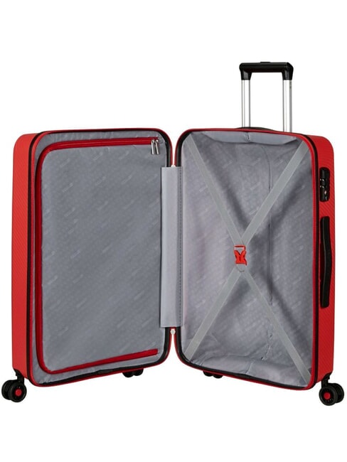 SUMMER HIT Carrito grande rojo de carreras - Trolley R&iacute;gidos