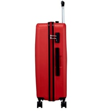 AMERICAN TOURISTER SUMMER HIT Carrito grande rojo de carreras - Trolley R&iacute;gidos - 4