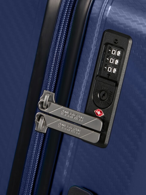 SUMMER HIT Carrito grande AZUL - Trolley R&iacute;gidos