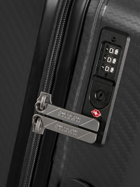 SUMMER HIT Carrito para equipaje de mano NEGRO - Equipaje de mano