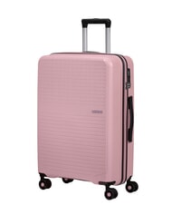 AMERICAN TOURISTER SUMMER HIT Cabina + Juego de carritos medianos + grandes rosa flor - Set Trolley - 3