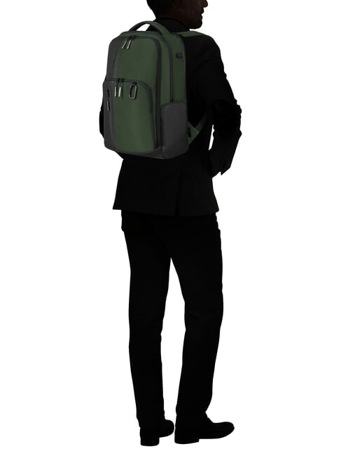 BIZ2GO Mochila para port&aacute;til de 15,6" tierra verde - Mochilas para port&aacute;til