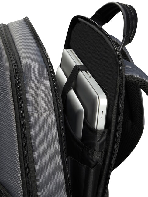 URBAN-EYE Mochila para port&aacute;til de 14,1 pulgadas gris/co&ntilde;ac - Mochilas para port&aacute;til