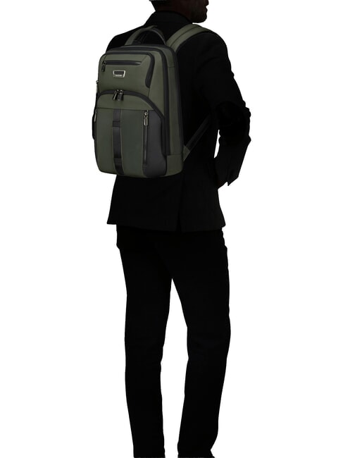 URBAN-EYE Mochila para port&aacute;til de 14,1 pulgadas verde - Mochilas para port&aacute;til