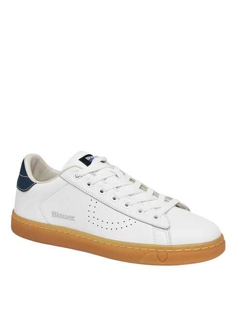 LOWELL Zapatillas blanco/azul marino - Zapatos Hombre