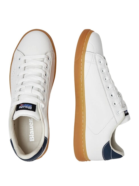 LOWELL Zapatillas blanco/azul marino - Zapatos Hombre