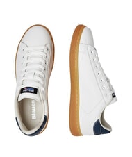 BLAUER LOWELL Zapatillas blanco/azul marino - Zapatos Hombre - 3