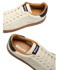 BLAUER LOWELL Zapatillas crema/negro - Zapatos Hombre - 3