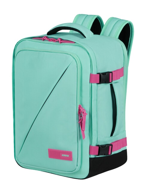 TAKE2CABIN S/M Mochila bajo el asiento ok Vueling menta gelatinosa/fucsia el&eacute;ctrico - Mochilas Escuela & Tiempo Libre