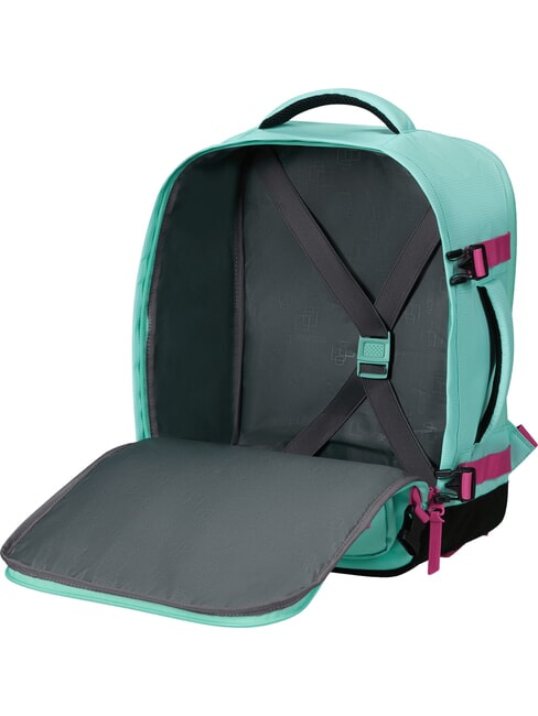 TAKE2CABIN S/M Mochila bajo el asiento ok Vueling menta gelatinosa/fucsia el&eacute;ctrico - Mochilas Escuela & Tiempo Libre