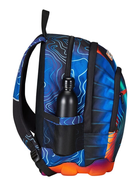 MAPSET BOY Mochila con carrito de 3 ruedas, desmontable Bluedeep - Mochilas con ruedas