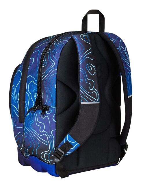 MAPSET BOY Mochila con carrito de 3 ruedas, desmontable Bluedeep - Mochilas con ruedas