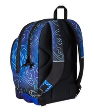SEVEN MAPSET BOY Mochila con carrito de 3 ruedas, desmontable Bluedeep - Mochilas con ruedas - 5