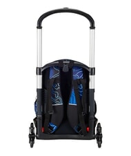 SEVEN MAPSET BOY Mochila con carrito de 3 ruedas, desmontable Bluedeep - Mochilas con ruedas - 6
