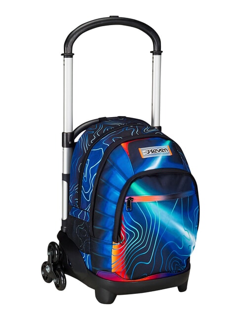 MAPSET BOY Mochila con carrito de 3 ruedas, desmontable Bluedeep - Mochilas con ruedas