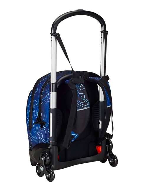 MAPSET BOY Mochila con carrito de 3 ruedas, desmontable Bluedeep - Mochilas con ruedas